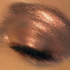 A smoky red-gold for shadowy yet glimmering applications. Celestial Sphere, Eye Makeup Art, Makeup Pictures, Makeup Designs, Makeup Eyeliner, Artistry Makeup