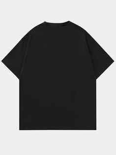 ROMWE Camiseta Para Hombre Con Estampado De Esqueleto | SHEIN USA Oversized Skull Print Crew Neck T-shirt, Black Short Sleeve Y2k Shirt, Black Y2k Short Sleeve Shirt, Black Y2k Shirt With Crew Neck, Black Y2k Crew Neck Shirt, Black Y2k Style Crew Neck Shirt, Relaxed Fit Tops For Halloween Streetwear, Black Short Sleeve T-shirt With Skull Print, Hip Hop Halloween Streetwear Top