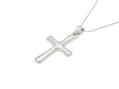 Minimalist Cross Necklace made of Solid 925 Sterling Silver ☞ made to last. Matching Ring & Matching Earrings ☞ please ask me Details:• Silver Cross Pendant• Dimensions: Pendant Height 40mm, Width 21mm• Free Complimentary Chain• Solid 925 Sterling Silver SKU TE-110 Minimalist Hypoallergenic Cross Jewelry, Adjustable Sterling Silver Cross Pendant Jewelry, Adjustable Sterling Silver Cross Pendant, Minimalist Cross Pendant Jewelry Gift, Simple Cross Jewelry For Gifts, Minimalist Nickel-free White Gold Jewelry, Sterling Silver Cross Pendant With Polished Finish, Sterling Silver Polished Cross Pendant Jewelry, Dainty Sterling Silver Cross Jewelry