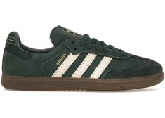 Buy and sell StockX Verified adidas shoes on StockX including the adidas Samba OG Mineral Green Crystal Sand (Women's) and thousands of other sneakers with price data and release dates. Adidas Samba Green, Green Sambas, Green Adidas Shoes, Green Tennis Shoes, Crystal Sand, Mineral Green, Shoe Shopping, Shoe Ideas, Adidas Samba Og