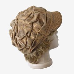 This is a beautiful women's Newsboy cap. Cap with drapery. This beige hat fits any face shape. Women's winter hat will give you a fashionable look. This hat gives a feeling of comfort in the cold season. THIS FABRIC IS NOT AVAILABLE. Monochromatic sand color corduroy fabric is available (see last photo) Cap with a warm lining. This item is made to order. Size and color is made to order. Please contact me before ordering. Colors may vary depending on your computer settings. One Size Beige Bonnet, Beige Bonnet For Fall, One Size Fits Most, Beige One Size Fits Most Bonnet, One Size Fits Most Beige Bonnet, Beige Visor Hat For Fall, Womens Newsboy Cap, Newsboy Cap Women, Beige Cap, Summer Headwear