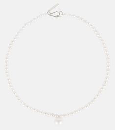 Classique Sterling Silver Choker With Freshwater Pearls in White - Sophie Buhai | Mytheresa Sophie Buhai Jewelry, Simplistic Jewelry, Sterling Silver Choker, Sophie Buhai, Silver Choker, Downtown Los Angeles, Pearl Choker, Local Artisans, Pearl Drop