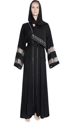 Diamond beaded designer Abaya with Back pattern Designer Abaya, Women Maxi Dresses, Turkish Dress, Arabic Dress, Mubarak Ramadan, Maxi Dresses For Women, Muslim Hijab, Muslim Dress, Abaya Dress