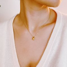 Stay stylishly understated with the Mini Teardrop Pendant Necklace! This small teardrop-shaped pendant is the perfect addition to any outfit, designed to be simple and chic. Elevate your look with this subtle yet statement-making piece! 16" with a 2" extender 18k gold plated stainless steel, water and tarnish resistant finish Lead and Nickel free Ethically sourced Made in China Pendant Necklace Gold, Hair Setting, Be Simple, Teardrop Pendant, Scrunchie Hairstyles, Gold Pendant Necklace, Hair Accessories Headbands, Steel Jewelry, Headband Hairstyles