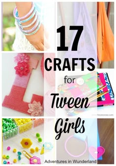 17 crafts for teen and tween girls Diy Crafts For Teens, Diy Mothers Day Gifts, Crafts For Girls, Activity Days, Fun Diy Crafts, Diy For Girls, Diy For Teens