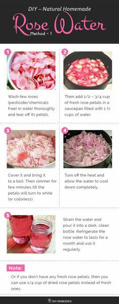 Spa Treats, Spiritual Hygiene, Make Rose Water, Herbs Healing, Homemade Rose Water, Natural Spa, How To Make Rose, Witch Stuff