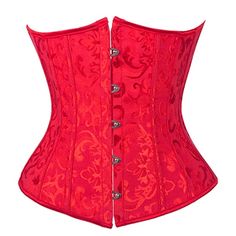 Brocade Underbust Women Corset Plus Sizes Plus Size Waist Training, Corset Plus Size, Corset Fashion, Waist Trainer Corset, Waist Training Corset