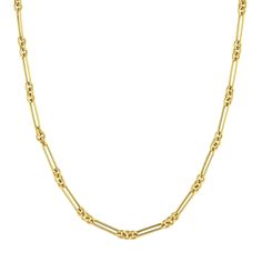 Rounded Paperclip Chain Luxury Gold-plated Clavicle Chain Necklace, Luxury Classic Chain Necklace With Delicate Chain, Luxury Gold Timeless Chain Necklace, Cheap Gold Stainless Steel Necklace, Timeless Luxury Chain Necklace, Luxury Chic Gold-plated Chain Necklace, Luxury Minimalist Yellow Gold Chain Necklace, Luxury Adjustable Chain Necklace For Everyday, Gold Minimalist Luxury Station Necklace