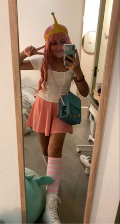 Princess Bubblegum Inspired Outfit, Buble Gum, Princess Inspired Outfits