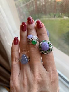 Engaged Rings, Jadeite Ring, Jade Rings, Fancy Wedding Dresses, Stone Wedding, Fancy Wedding, Stone Engagement Rings