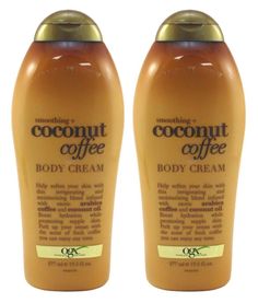 PRICES MAY VARY. Title: Ogx Body Cream Coconut Coffee 19.5 Ounce (Pack of 2). Product Type: Products > Skin Care > Body > Moisturizers > Creams Gourmand Body Care, Coconut Scented Products, Coffee And Coconut Oil, Coco Butter, Fragrance Lab, Scented Body Lotion, Best Fragrance For Men, Coconut Coffee, Anti Aging Oils