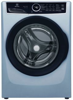 the front view of a washing machine