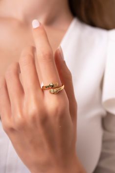 14k Gold Hands Rings, Love Hugging Hand Stackable Ring, Love Hug Ring, Couple Ring, Lover Rings,Hug Ring, Engagement Ring, Wedding Ring, Product Details ✪ Handmade / Handcrafted Fine Jewelry ✪ Gold Weight: Approx. 2.5g (Based on size 6) ✪ Metal: 14K Solid Gold ✪ Band Width: ✪ Gold Color: White gold, Rose gold, Yellow gold ♡ For questions or special designs, please contact us via message. We are happy to hear from our customers and always respond quickly. Comments are always valuable. 🎁 TRANSPOR Diamond Couple Rings With Open Design For Promise, 14k Gold Open Band Signet Ring For Wedding, Fine Jewelry Anniversary Bypass Ring With Open Band, Gold Bypass Ring With Polished Finish For Promise, Heirloom Gold Bypass Ring For Wedding, Anniversary White Gold Open Birthstone Ring, 14k Gold Fine Jewelry Couple Rings, Yellow Gold Couple Rings For Promise, Gold Sterling Silver Promise Couple Rings