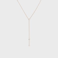 The perfect piece to add elegance and a feminine touch to any outfit! G-H color, VS clarity, 0.20ctw Adjustable chain length with 3" drop Dainty Rose Gold Lariat Necklace, Chic Formal Lariat Necklace, Rose Gold Necklace With Delicate Chain For Everyday Luxury, Rose Gold Delicate Chain Necklace For Everyday Luxury, Classic Drop Necklace With Delicate Chain For Formal Occasions, Classic Drop Necklace With Delicate Chain For Formal Events, Chic Formal Lariat Necklace With Clavicle Chain, Elegant Lariat Diamond Necklace With Delicate Chain, Classic Rose Gold Diamond Necklace With Clavicle Chain