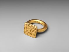 Ring of Priest Sienamun - Silver Egyptian Gold, Egypt Museum, Ancient Egyptian Artifacts, Ancient Egyptian Jewelry, Egypt Jewelry, Late Period, Ancient Jewels, Egyptian Artifacts, Ancient Jewellery