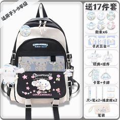 Cute Cinnamoroll, Cartoon Anime Style, Sanrio Bag, Pocket Camera, Satchel Backpack, Student Backpacks, Luggage Bag, Hidden Pocket, Pusheen