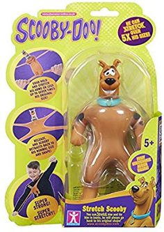 the scooby - do figure is in its packaging with instructions on how to use it