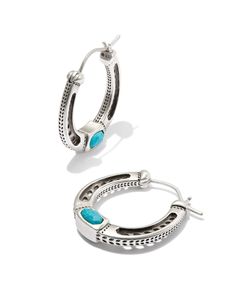 Meet every cowgirl’s dream hoop earring: the Noble Vintage Silver Horseshoe Hoop Earrings in Variegated Dark Teal Magnesite. Crafted in a horseshoe shape, these earrings feature a petite stone detail for an eye-catching pop of color. These earrings are a part of Yellow Rose by Kendra Scott——a brand that celebrates ranch life with Kendra Scott staples alongside select curated jewelry pieces and accessories. Metal Vintage Silver Over Brass Material Variegated Dark Teal Magnesite Closure Ear Post S Horseshoe Pendant, Cute Country Outfits, Western Clothes, Western Earrings, Country Clothing, Gold Cocktail Ring, Cute Country, Earrings Pendant, Long Pendant Necklace