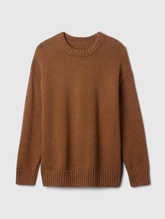 Oversized Boyfriend Sweater Boyfriend Sweater, Brand Collaboration, Gap Sweater, Back To Work, Oversized Sweater, Cocoa Powder, Oversized Fits, Fall Fashion, Lay Flat