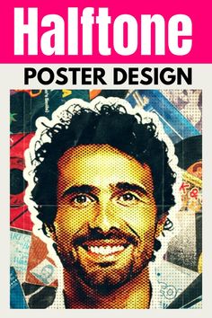 Halftone poster design Halftone Poster Design, Halftone Graphic Design, Halftone Poster, Halftone Graphic, Halftone Art, Halftone Design, Corporate Logos, Canvas Learning, Photo Editing Tutorial