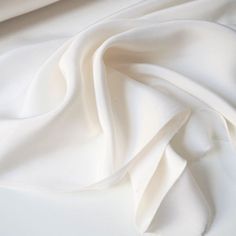 the white fabric is very soft and smooth