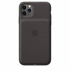 an iphone 11 pro battery case in dark grey