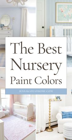 the best nursery paint colors for your baby's room and nursery cribs