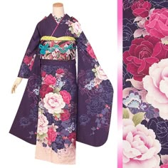 Japanese Kimono Dress, Traditional Japanese Clothing, Japanese Costume