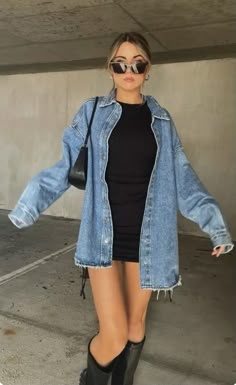 Looks Pinterest, Denim Jacket Outfit, Nashville Outfits, Looks Street Style, Fall Fits, Outfit Inspo Fall, Mode Inspiration, Looks Style, Fall Winter Outfits