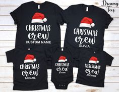 Custom Christmas Crew Shirts, Christmas Family Shirts,  Christmas Party Shirts, Matching Christmas Shirts Personalized Christmas Shirts For Family, Christmas Shirts For Groups, Holiday Family Shirts, Matching Christmas Shirts Families, Christmas Tshirt Ideas Family, Christmas Shirts 2022, Adult Christmas Party Decorations, Rock Storage, Christmas Family Shirts Ideas