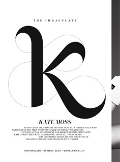 the front cover of kate moss's book, the immaculate