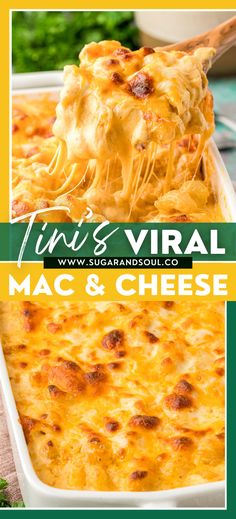 a casserole dish of macaroni and cheese. Mac And Cheese Recipe Tin, Chef Toni Mac And Cheese, Baked Macaroni And Cheese Tini, Titi Mac And Cheese, Tini’s Macaroni And Cheese, Worlds Best Mac N Cheese, Tunis Mac And Cheese, Tini’s Viral Mac And Cheese, Tini Viral Mac And Cheese