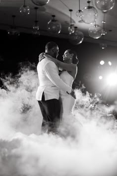 Dancing On Clouds Wedding, Smokey First Dance, First Dance Wedding Pictures, Dancing On The Clouds Wedding, Wedding Photo Ideas First Dance, Dancing On A Cloud Wedding, Wedding Photography First Dance, Wedding Reception Dancing Photos, Wedding First Dance Photos