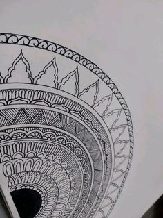 Mandala art simple