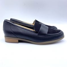 Dr. Scholl's Women's Rate Moc Slip On Black Faux Vegan Leather & Microsuede Loafers. Women's Size 6.5. Condition: New In Box; Box Has Wear. New To Poshmark? Sign Up Using Invite Code: Tentoday For $10 Off Your Purchase! A Comfy And Classic Loafer That’s Ready For The Work Day Or Every Day. - Sustainably Crafted: Linings And Topcloth Made From Recycled Bottles, Recycled Toe Box And Heel Counter - Materials: Faux Leather Or Refiber Microfiber Made From Recycled Plastic Bottles - Fit: Slip-On Fit F Black Slip-on Loafers With Suede Lining, Black Suede Leather Shoes For Business Casual, Classic Black Low Heel Loafers, Black Synthetic Loafers For Business Casual, Workwear Faux Leather Slip-ons With Flat Heel, Black Leather Loafers For Business Casual, Black Faux Leather Work Shoes, Black Synthetic Loafers With Leather Sole, Black Loafers With Cushioned Footbed For Spring