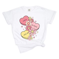 Looking for a cute versatile top to wear this summer? Make sure to grab one of our Retro Valentine Hearts garment dyed graphic tees! This soft and comfortable graphic tee is the perfect top for any outfit. It can be paiWhite with biker shorts, jeans, or even a simple skirt/dress! This tee is true-to-size, so be sure to order your regular t-shirt size! If you are looking for a more oversized look, make sure to size up! Simple Skirt, Cute Twins, Valentine Hearts, Retro Valentines, Shorts Jeans, Really Cute Outfits, Valentine Heart, Skirt Dress, Biker Shorts