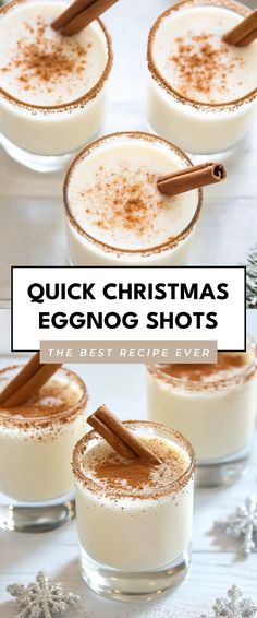 Image for Quick Christmas Eggnog Shots Eggnog Jello Shots, Egg Nog Shots Alcohol, Christmas Cookie Shots, New Year Shots Drink Recipes, Eggnog Shots, Shotcuterie Ideas, Holiday Shots Alcohol, Christmas Shots Recipes, Christmas Shooters