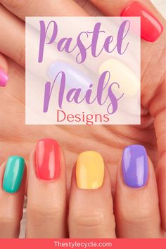 Soft and dreamy pastels are a springtime classic. Check out these March nail designs that feature pastel gradients, florals, and modern twists. March Nail Designs