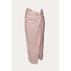 The Innis Midi Skirt Is Cut From Pink Lustrous Satin That's Been Jacquard-Woven With A Zebra Motif. It Has A Distinctive Twist Front That Cascades Beautifully Down The Side, Creating A Thigh-High Split. It Is Perfect For So Many Occasions - You Can Wear It With A Tank And Sandals On Warm Days And Swap For Chunky Sweaters And Boots When It Gets Chillier. Color: Powder Fabrication: 100% Viscose; Lining - 97% Polyester, 3% Elastane Care: Dry Clean Standard Clothing Sizing Cheyenne Is Wearing Size X Pink Skirt For Summer Evenings, Pink Skirt For Evening In Summer, Spring Pink Bottoms For Cocktail, Pink Bottoms For Cocktail In Spring, Pink Bottoms For Spring Cocktail, Pink Evening Skirt For Summer, Pink Lined Skirt For Cocktail Occasions, Pink Lined Skirt For Cocktail, Pink Skirt For Spring Cocktail