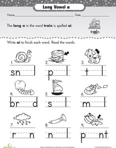 the long and short word worksheet for children to practice their english language skills