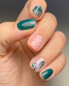 Holiday Nail Ideas, Festive Nail Art, Holiday Nail, Solar Flare, Oval Nails