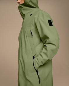 The fully-adjustable, relaxed-fit Parka for weather protection in all seasons. Mens Parka Jacket, Gangster Style, Wind Coat, Men Parka, Clothes Brand, Sustainable Accessories, Architectural Engineering, Mens Parka, Sports Graphic Design