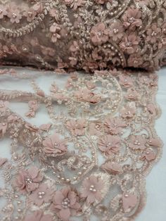 ●52 inch w fabric sold by the yard Stain Stitch, Tshirt Embroidery, Drawing Embroidery, Clothing Fabric Patterns, Bridal Evening Dress, Shoes Embroidery, Embroidery Bracelet, Bracelet Embroidery, Glam Wedding Dress