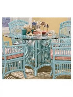 Castine Wicker Dining Table Base Stool Drawing, Kitchen Set Ideas, Happy Decor, Resin Wicker Patio Furniture, Wicker Coffee Table, Painted Wicker, Modern Patio Furniture, Cafe Table, Outdoor Wicker Furniture