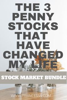 the 3 penny stocks that have changed my life with text overlaying it and an image of pumpkins