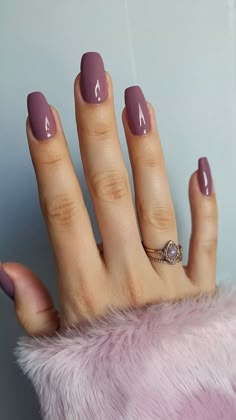 Autumn Vibes: 15 Trendy Nail Ideas to Try This Season - pulsepathlife.com Nail Colors That Go With Everything, Fall Nails Plum, Fall Nails Ideas Autumn Simple, Fall Neutral Nail Colors, 2024 Fall Nail Colors, Fall Nails 2024, Fall Purple Nails, Fall Classy Nails, Neutral Fall Nail Colors