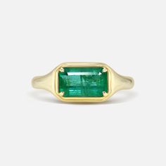 Timeless Emerald-cut Ruby Ring, Luxury 14k Gold Emerald Ring Rectangular Shape, Luxury 14k Gold Rectangular Emerald Ring, Luxury 14k Gold Emerald Ring With Rectangular Shape, Anniversary Signet Ring With Rectangular Gemstone, Timeless Polished Emerald Ring, Timeless Emerald Ring With Polished Finish, Fine Jewelry Green Signet Ring With Birthstone, Classic Signet Ring With May Birthstone