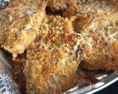 some fried food is sitting in a pan