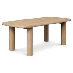 a wooden table with two legs on the top and one leg extended to the side