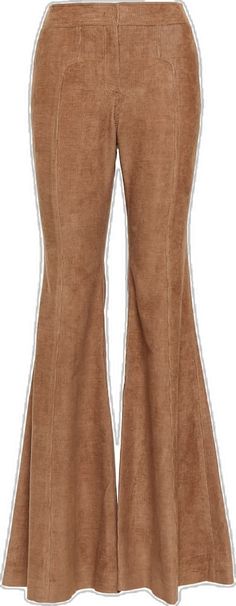 70s Inspired Wide Leg Pants For Fall, 70s Inspired Wide Leg Fall Bottoms, 70s Inspired Wide Leg Bottoms For Fall, Chic Brown Wide Leg Flare Jeans, Chic Cotton Flares With Flared Hem, Chic Wide Leg Flared Pants For Fall, Chic Wide Leg Pants With Flared Hem For Fall, Retro Cotton Flares For Fall, Chic Cotton Pants With Flared Hem